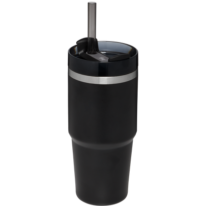 Insulated Travel The Quencher H2.0 Flowstate Tumbler D214X - Double-Wall Vacuum Insulated Travel Tumbler with Straw Detail