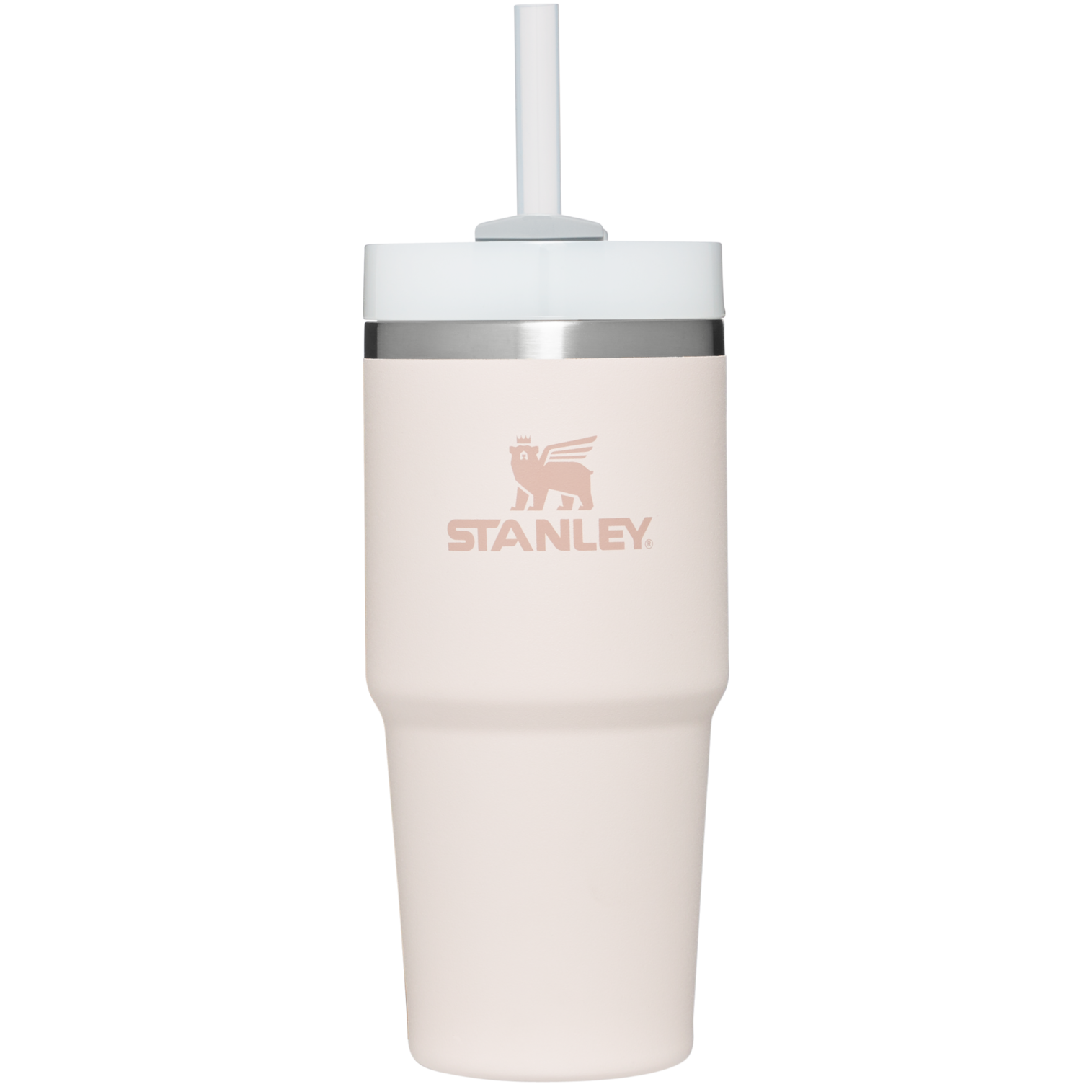 Car-Cup Friendly The Quencher H2.0 Flowstate Tumbler  | Stanley Create D329E - Double-Wall Vacuum Insulated Travel Tumbler with Straw Detail