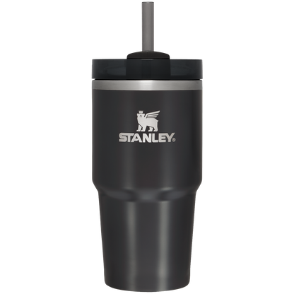 Splash-Resistant FlowState The Quencher H2.0 Flowstate Tumbler D030T - Double-Wall Vacuum Insulated Travel Tumbler with Straw Detail