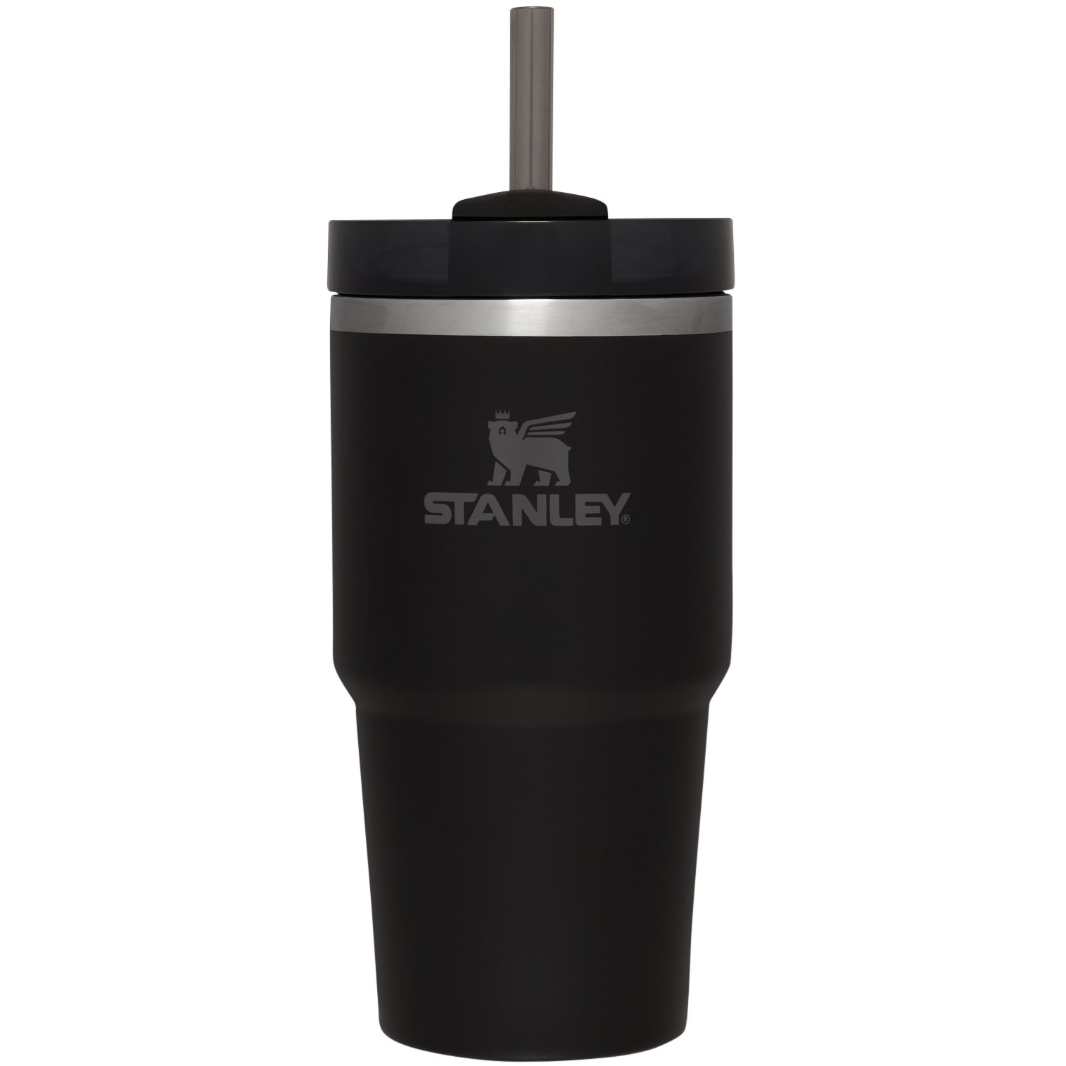 Splash-Resistant FlowState The Quencher H2.0 Flowstate Tumbler D030T - Double-Wall Vacuum Insulated Travel Tumbler with Straw Detail