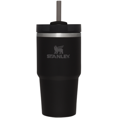 Splash-Resistant FlowState The Quencher H2.0 Flowstate Tumbler D030T - Double-Wall Vacuum Insulated Travel Tumbler with Straw Detail