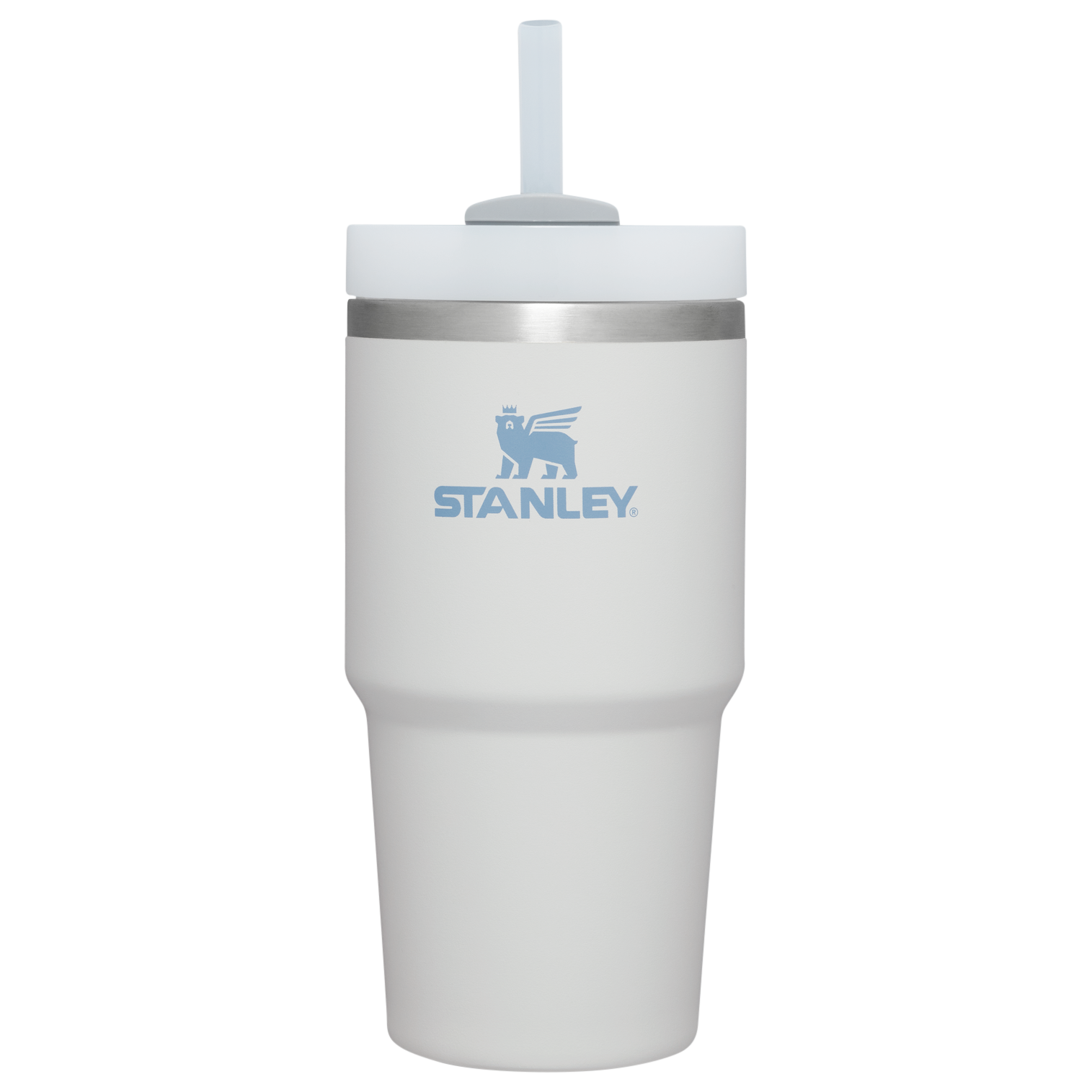 Insulated Travel The Quencher H2.0 Flowstate Tumbler | Stanley Create D330L - 40oz Large Capacity Car-Cup Friendly Quencher - Fog