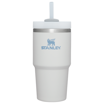 Splash-Resistant FlowState The Quencher H2.0 Flowstate Tumbler D030T - Double-Wall Vacuum Insulated Travel Tumbler with Straw Detail