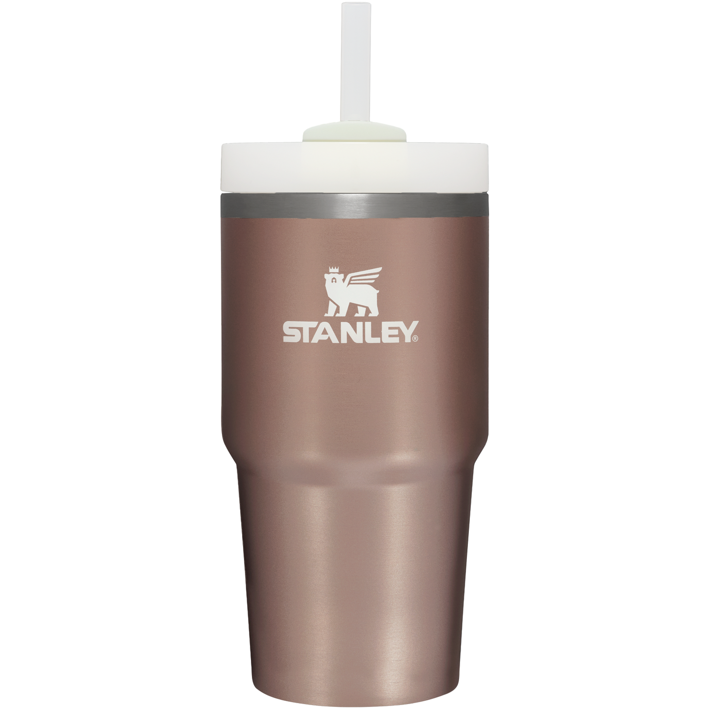 Splash-Resistant FlowState The Quencher H2.0 Flowstate Tumbler D030T - Double-Wall Vacuum Insulated Travel Tumbler with Straw Detail