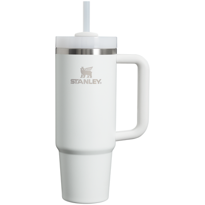 Splash-Resistant FlowState The Quencher H2.0 Flowstate Tumbler D051L - FlowState 3-Position Lid Insulated Travel Mug - Frost