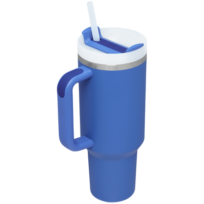 Insulated Travel The Quencher H2.0 Flowstate Tumbler D050X - 40oz Large Capacity Car-Cup Friendly Quencher Detail