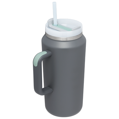 Splash-Resistant FlowState The Quencher H2.0 Flowstate Tumbler D033Q - Premium Stainless Steel Straw Cup for All-Day Hydration Detail