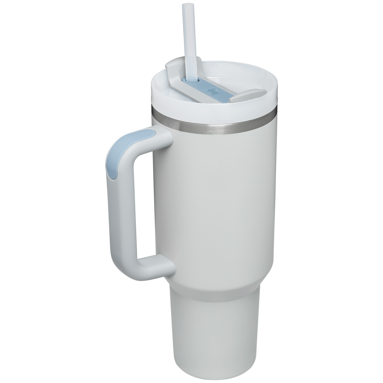 Splash-Resistant FlowState The Quencher H2.0 Flowstate Tumbler  | Stanley Create D332L - Double-Wall Vacuum Insulated Travel Tumbler with Straw Detail