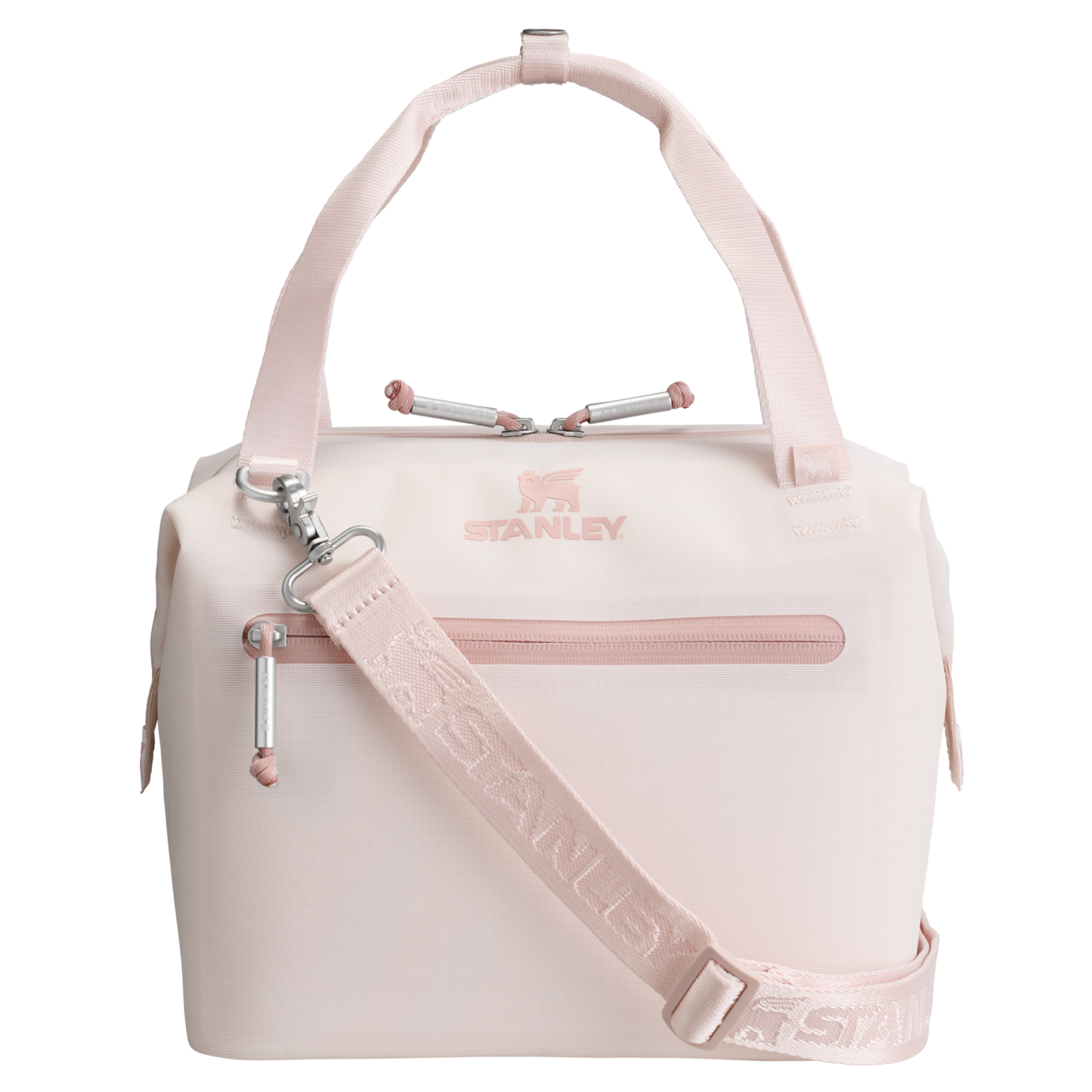 Heavy-Duty Tote The All Day Julienne Mini Cooler D052R - Julienne Series Portable Picnic Chiller Tote - Rose Quartz