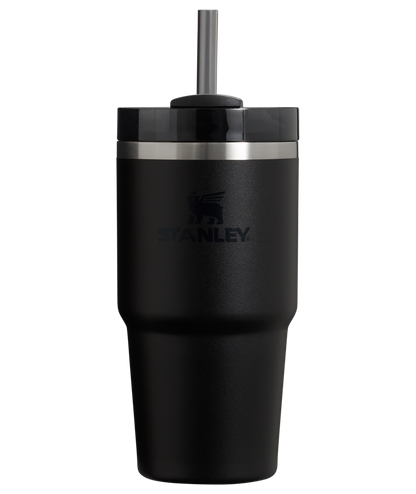 Insulated Travel The Quencher H2.0 Flowstate Tumbler | Stanley Create D330L - 40oz Large Capacity Car-Cup Friendly Quencher - Black 2.0