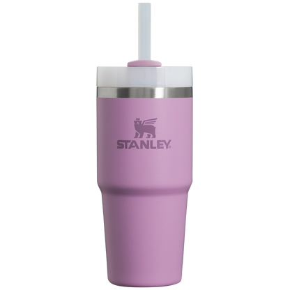 Car-Cup Friendly The Quencher H2.0 Flowstate Tumbler  | Stanley Create D329E - Double-Wall Vacuum Insulated Travel Tumbler with Straw - Lilac