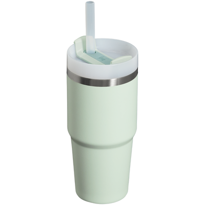 Car-Cup Friendly The Quencher H2.0 Flowstate Tumbler  | Stanley Create D329E - Double-Wall Vacuum Insulated Travel Tumbler with Straw Detail