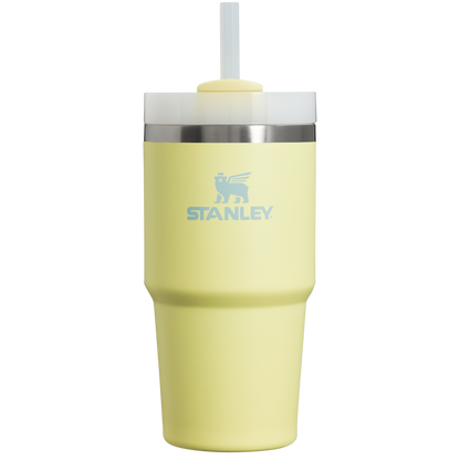 Splash-Resistant FlowState The Quencher H2.0 Flowstate Tumbler D030T - Double-Wall Vacuum Insulated Travel Tumbler with Straw Detail
