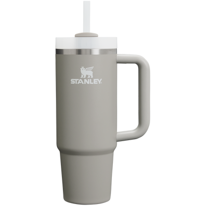 Splash-Resistant FlowState The Quencher H2.0 Flowstate Tumbler D051L - FlowState 3-Position Lid Insulated Travel Mug - Ash