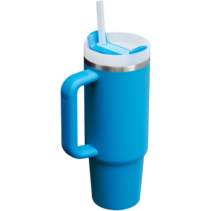Splash-Resistant FlowState The Quencher H2.0 Flowstate Tumbler D051L - FlowState 3-Position Lid Insulated Travel Mug Detail