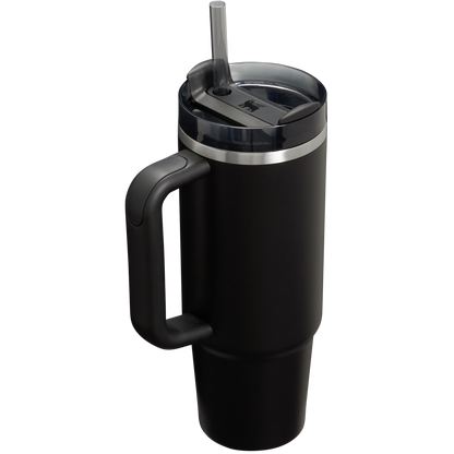 Splash-Resistant FlowState The Quencher H2.0 Flowstate Tumbler D051L - FlowState 3-Position Lid Insulated Travel Mug Detail