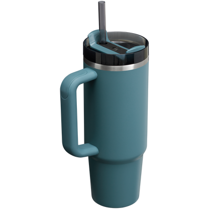 Splash-Resistant FlowState The Quencher H2.0 Flowstate Tumbler D051L - FlowState 3-Position Lid Insulated Travel Mug Detail