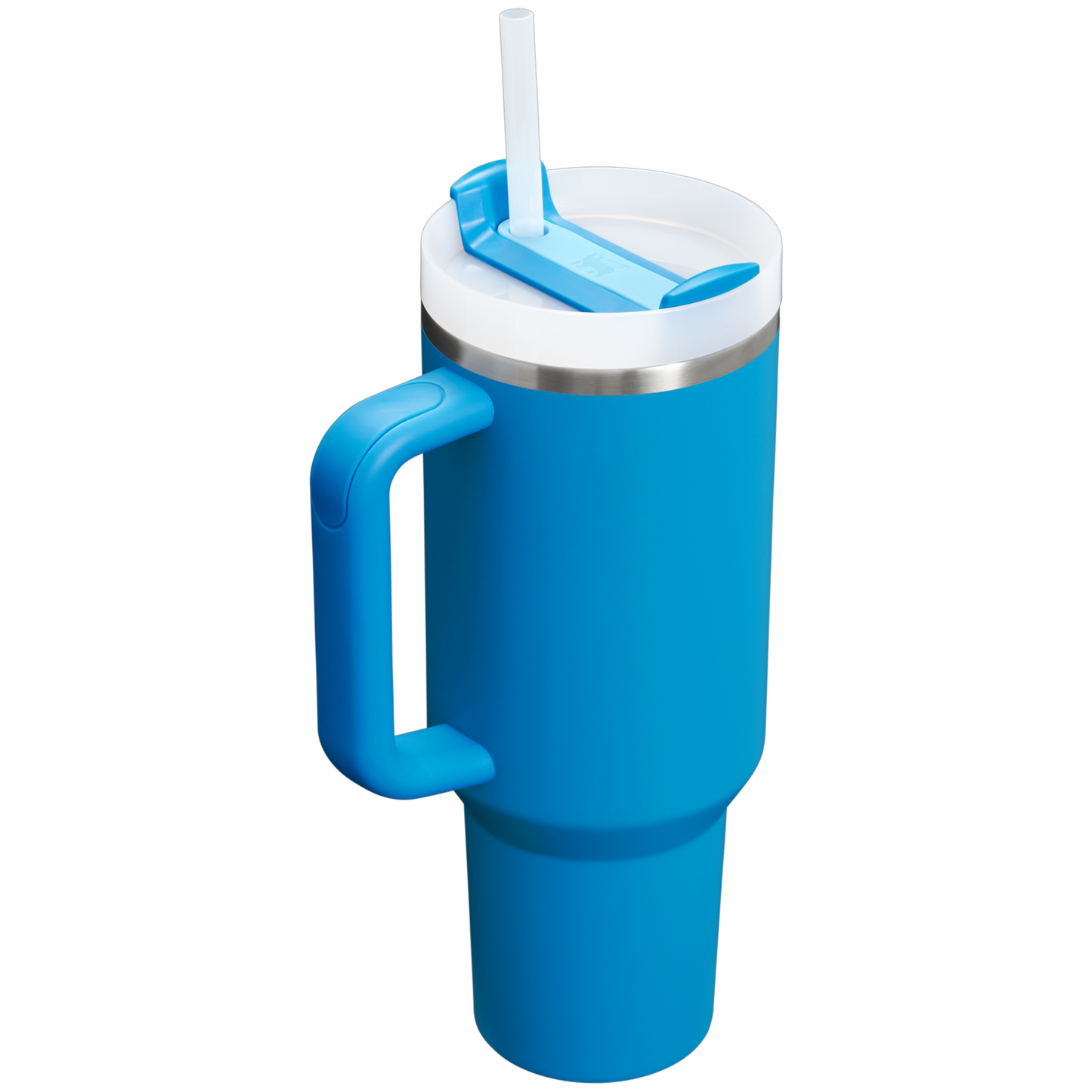 Splash-Resistant FlowState The Quencher H2.0 Flowstate Tumbler  | Stanley Create D332L - Double-Wall Vacuum Insulated Travel Tumbler with Straw Detail