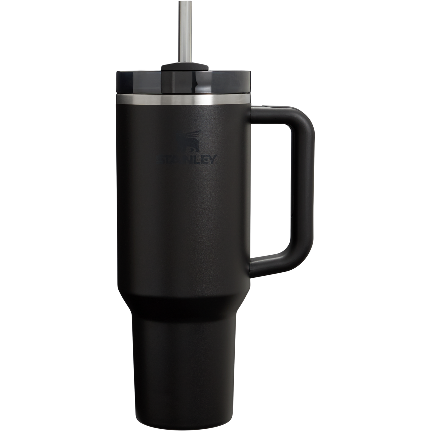 Insulated Travel The Quencher H2.0 Flowstate Tumbler D050X - 40oz Large Capacity Car-Cup Friendly Quencher - Black 2.0