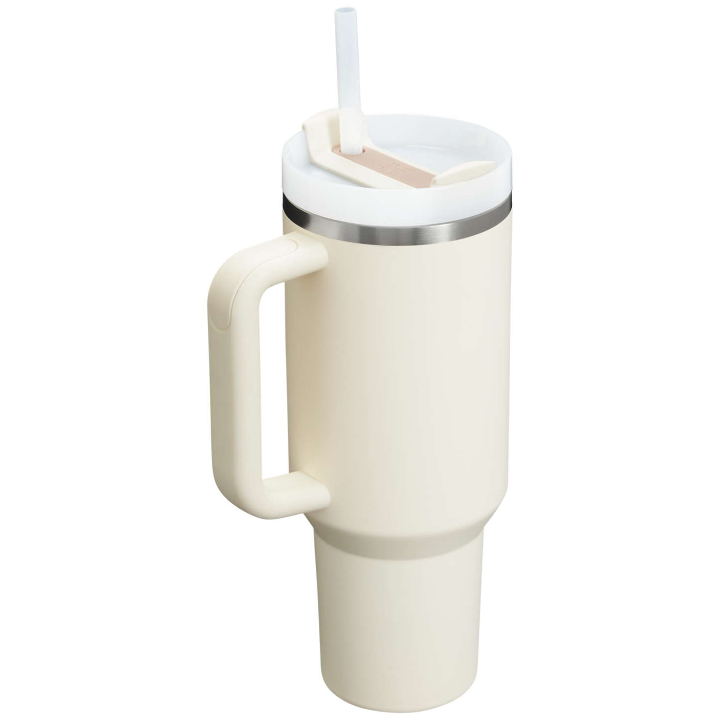 Splash-Resistant FlowState The Quencher H2.0 Flowstate Tumbler  | Stanley Create D332L - Double-Wall Vacuum Insulated Travel Tumbler with Straw Detail