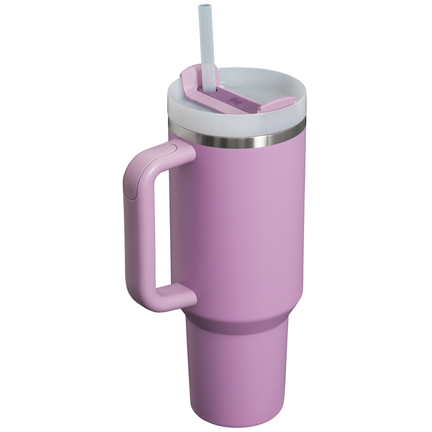 Splash-Resistant FlowState The Quencher H2.0 Flowstate Tumbler  | Stanley Create D332L - Double-Wall Vacuum Insulated Travel Tumbler with Straw Detail