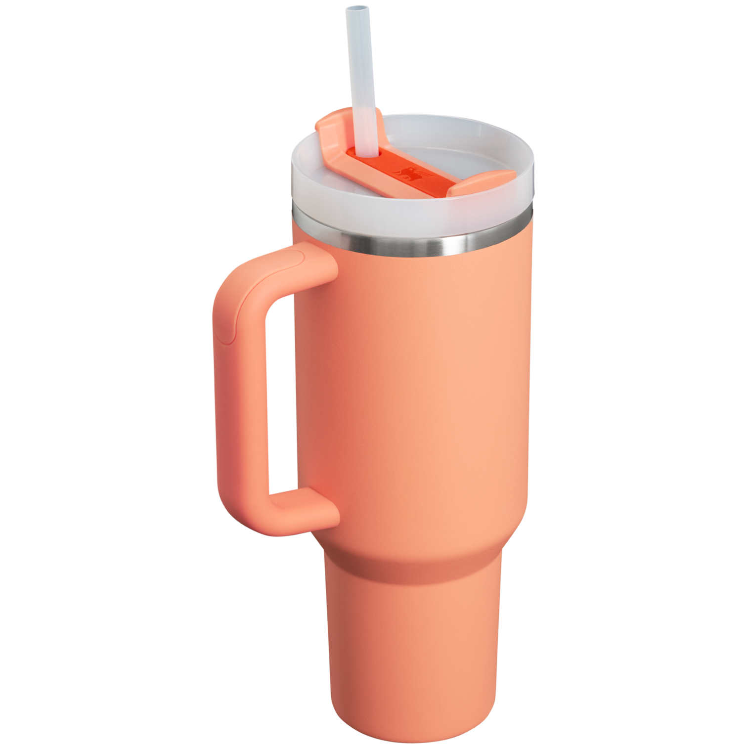 Splash-Resistant FlowState The Quencher H2.0 Flowstate Tumbler  | Stanley Create D332L - Double-Wall Vacuum Insulated Travel Tumbler with Straw Detail