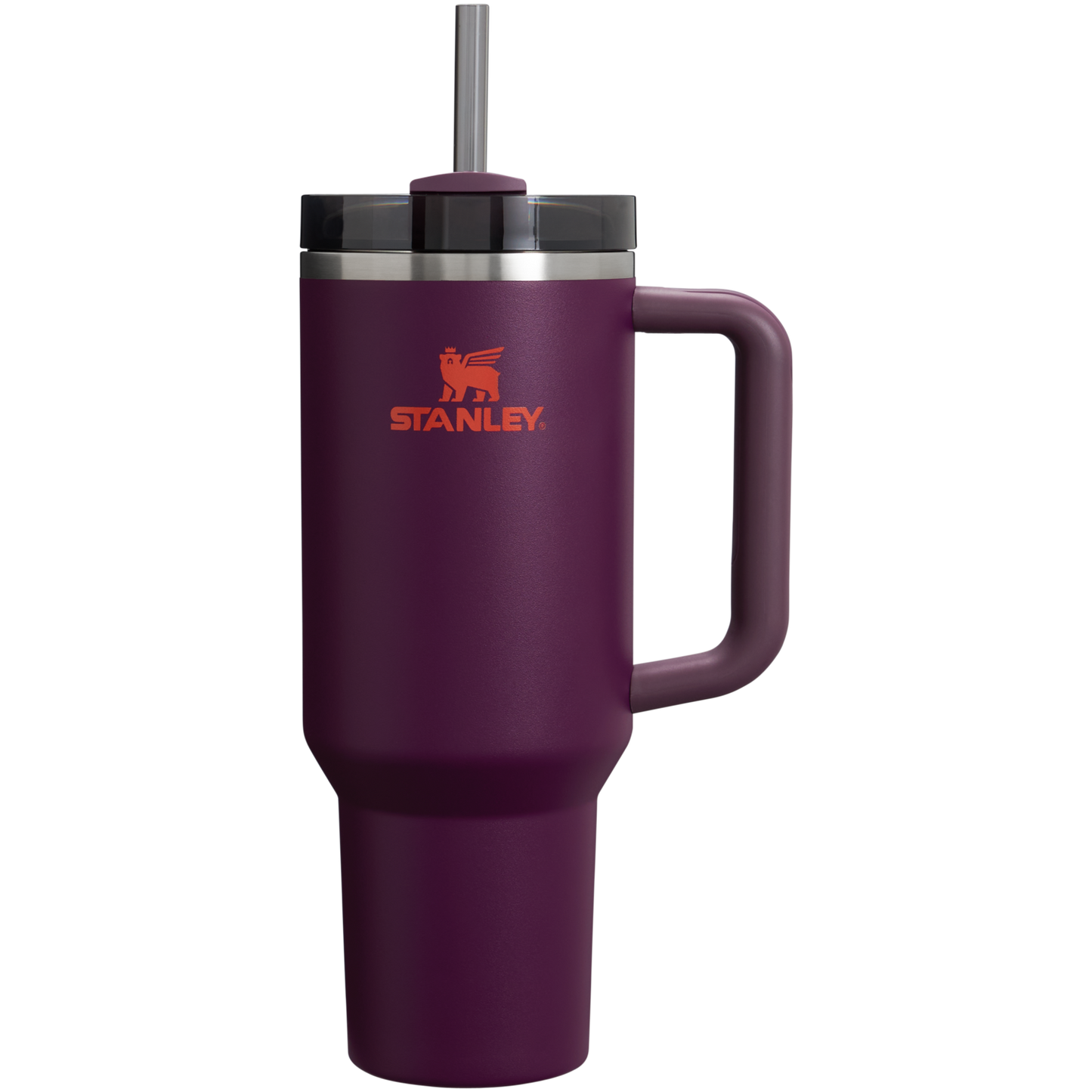 Splash-Resistant FlowState The Quencher H2.0 Flowstate Tumbler  | Stanley Create D332L - Double-Wall Vacuum Insulated Travel Tumbler with Straw Detail