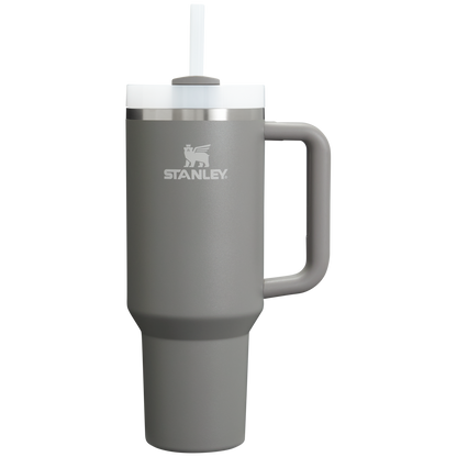 Insulated Travel The Quencher H2.0 Flowstate Tumbler D050X - 40oz Large Capacity Car-Cup Friendly Quencher - Stone
