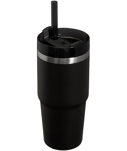 Car-Cup Friendly The Quencher H2.0 Flowstate Tumbler  | Stanley Create D329E - Double-Wall Vacuum Insulated Travel Tumbler with Straw Detail
