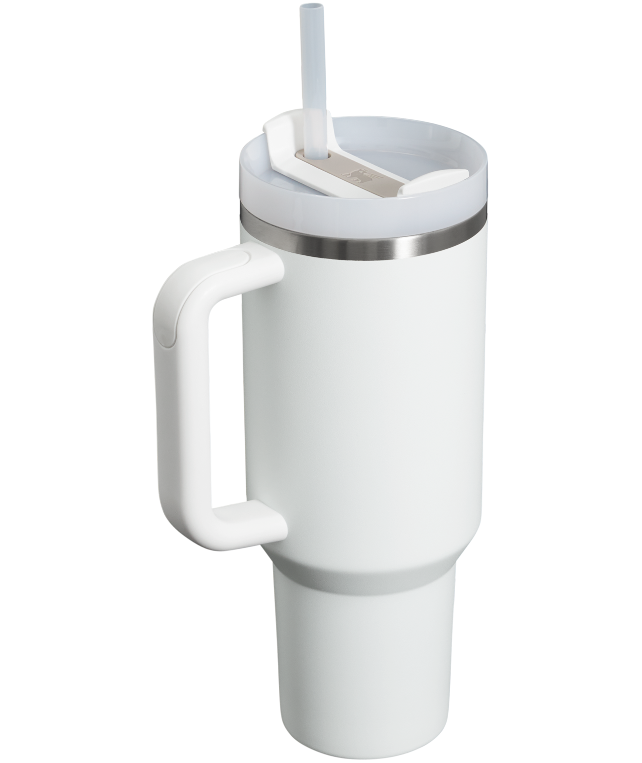 Splash-Resistant FlowState The Quencher H2.0 Flowstate Tumbler  | Stanley Create D332L - Double-Wall Vacuum Insulated Travel Tumbler with Straw Detail
