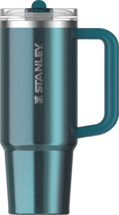 Splash-Resistant FlowState The Quencher H2.0 Flowstate Tumbler D051L - FlowState 3-Position Lid Insulated Travel Mug Detail