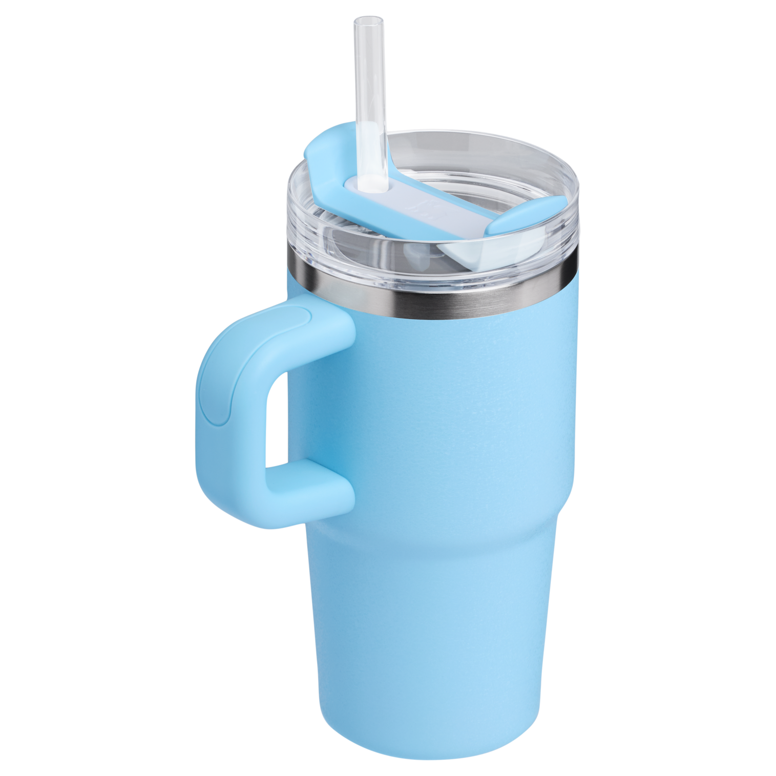 Insulated Travel The Quencher H2.O Flowstate Tumbler D251V - Double-Wall Vacuum Insulated Travel Tumbler with Straw Detail