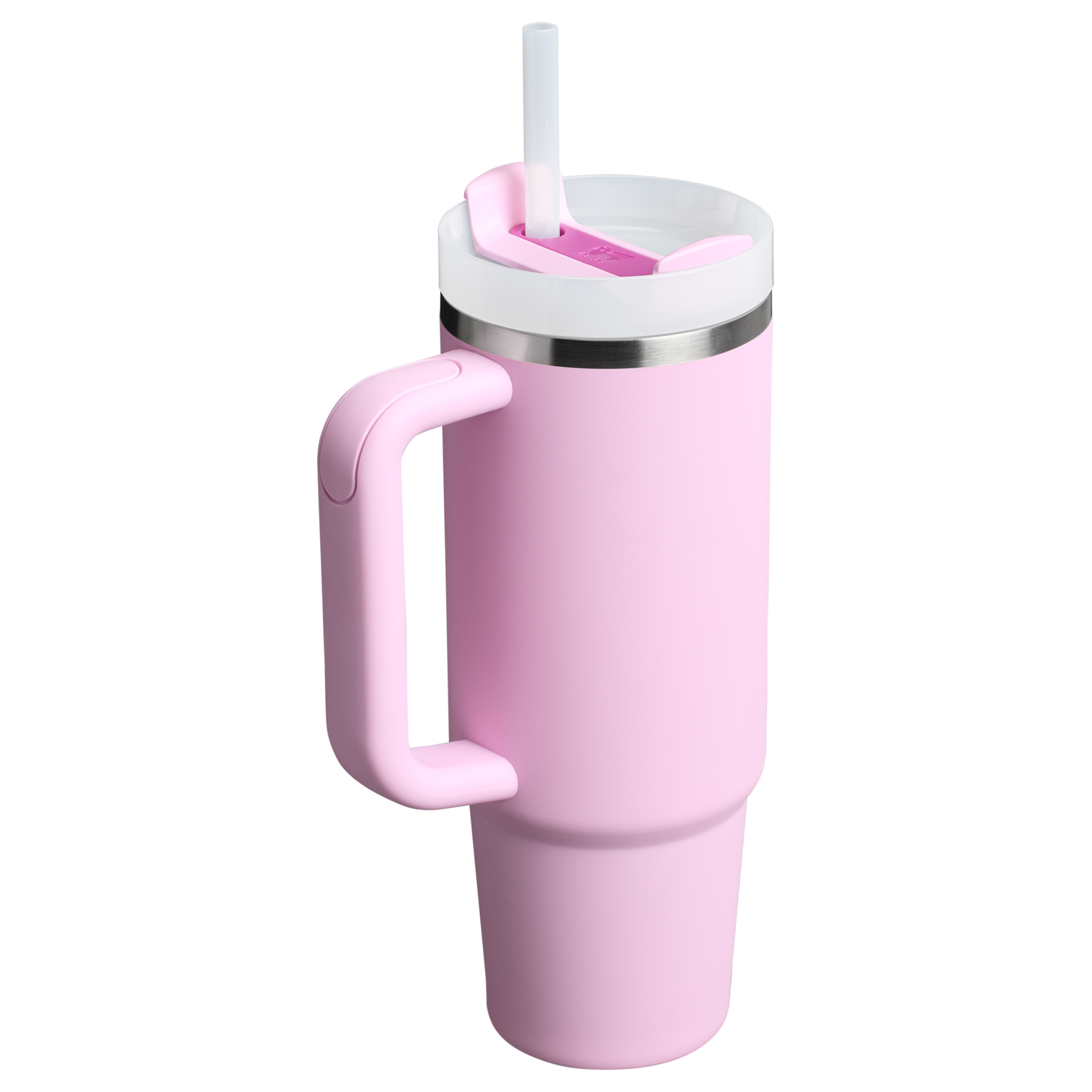 Splash-Resistant FlowState The Quencher H2.0 Flowstate Tumbler D030T - Double-Wall Vacuum Insulated Travel Tumbler with Straw Detail