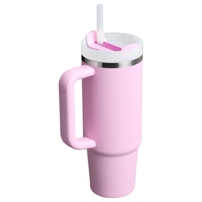 Splash-Resistant FlowState The Quencher H2.0 Flowstate Tumbler D051L - FlowState 3-Position Lid Insulated Travel Mug Detail