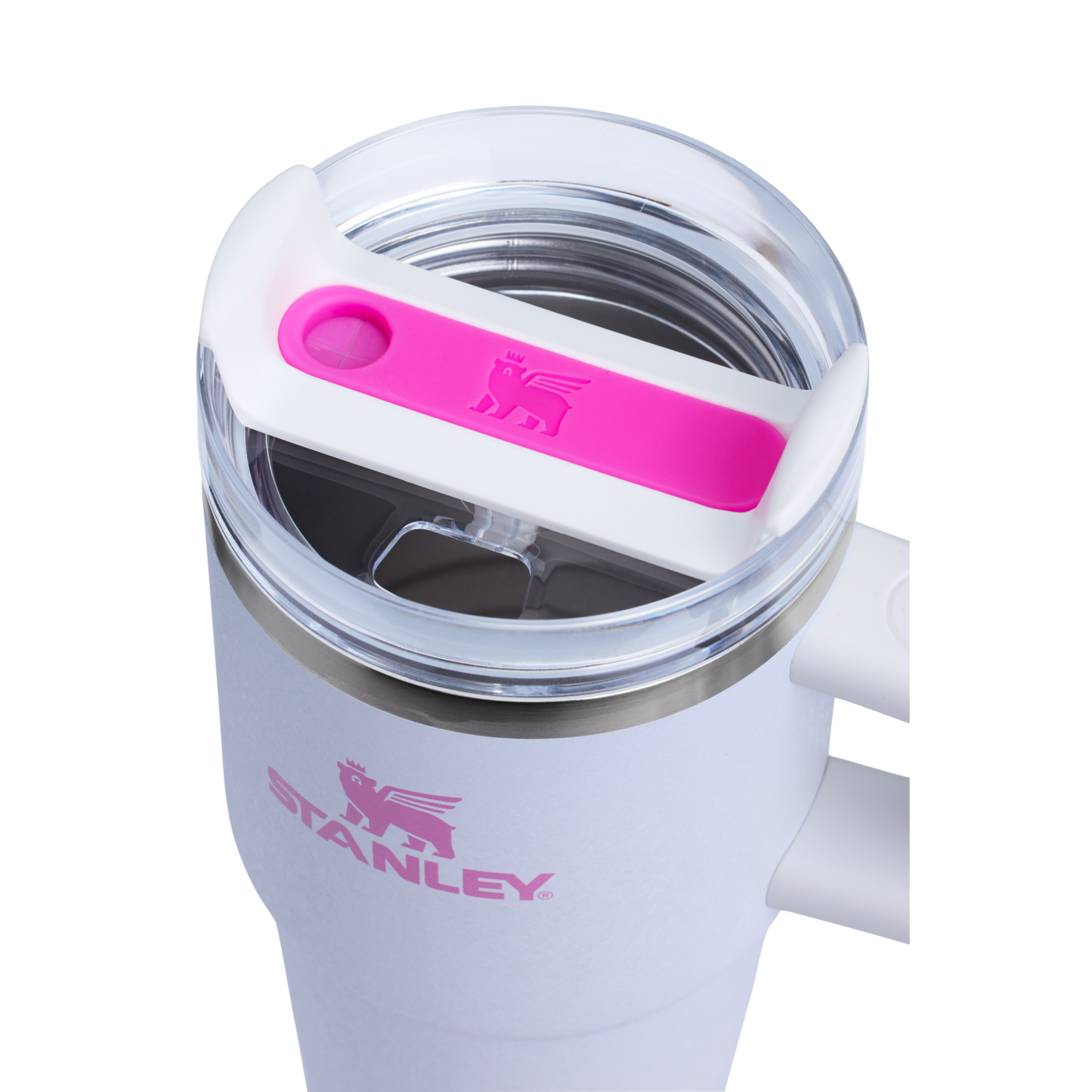 Insulated Travel The Quencher H2.O Flowstate Tumbler D251V - Double-Wall Vacuum Insulated Travel Tumbler with Straw Detail