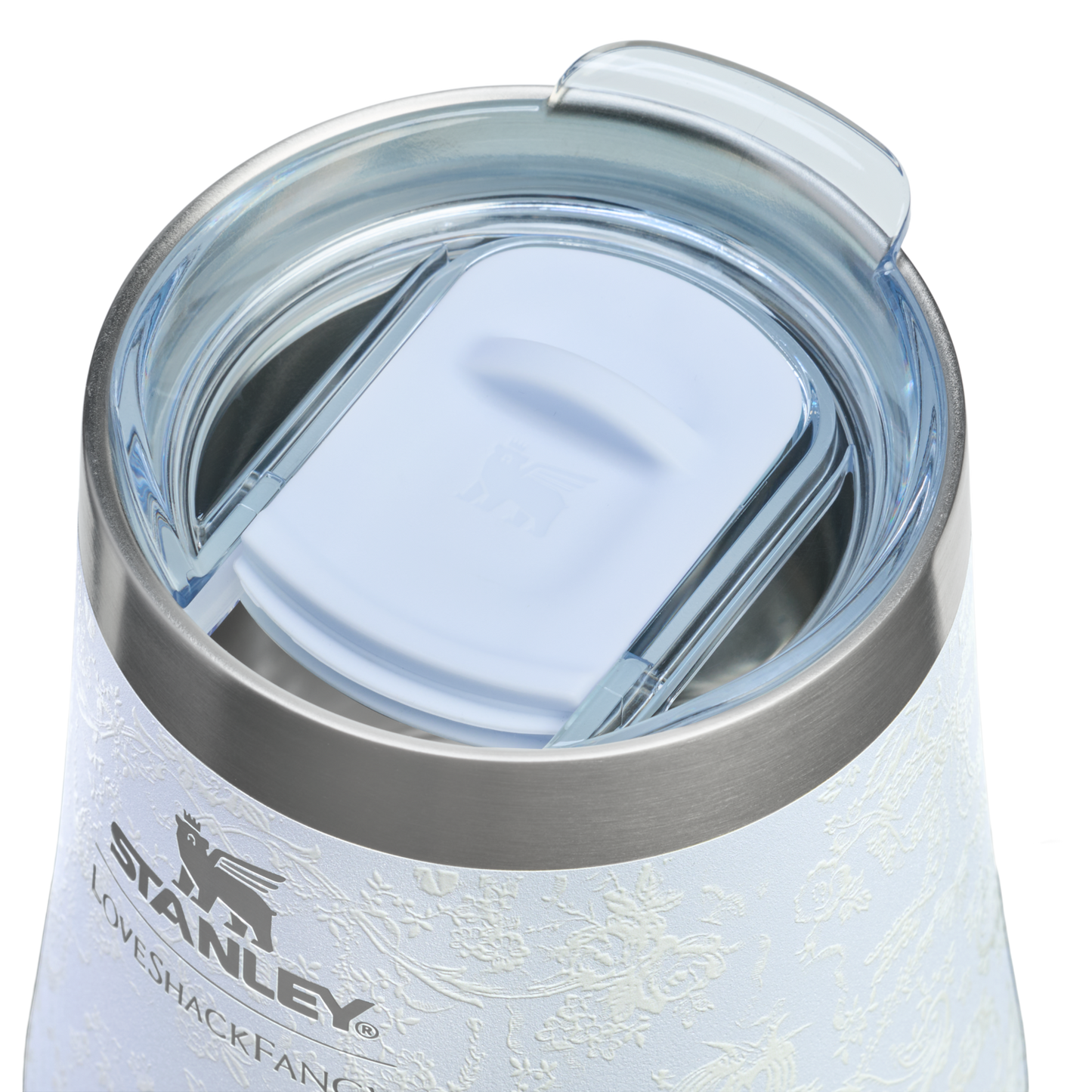 Flavor-Preserving Stanley 1913 x LoveShackFancy Holiday Reserve Wine Tumbler D204X - Premium Insulated Egg-Shaped Wine Glass for Outdoors Detail