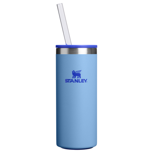 Heavy-Duty Tote The Everyday Slim Can Cooler Cup D065Q - Julienne Series Portable Picnic Chiller Tote - Blue Sky