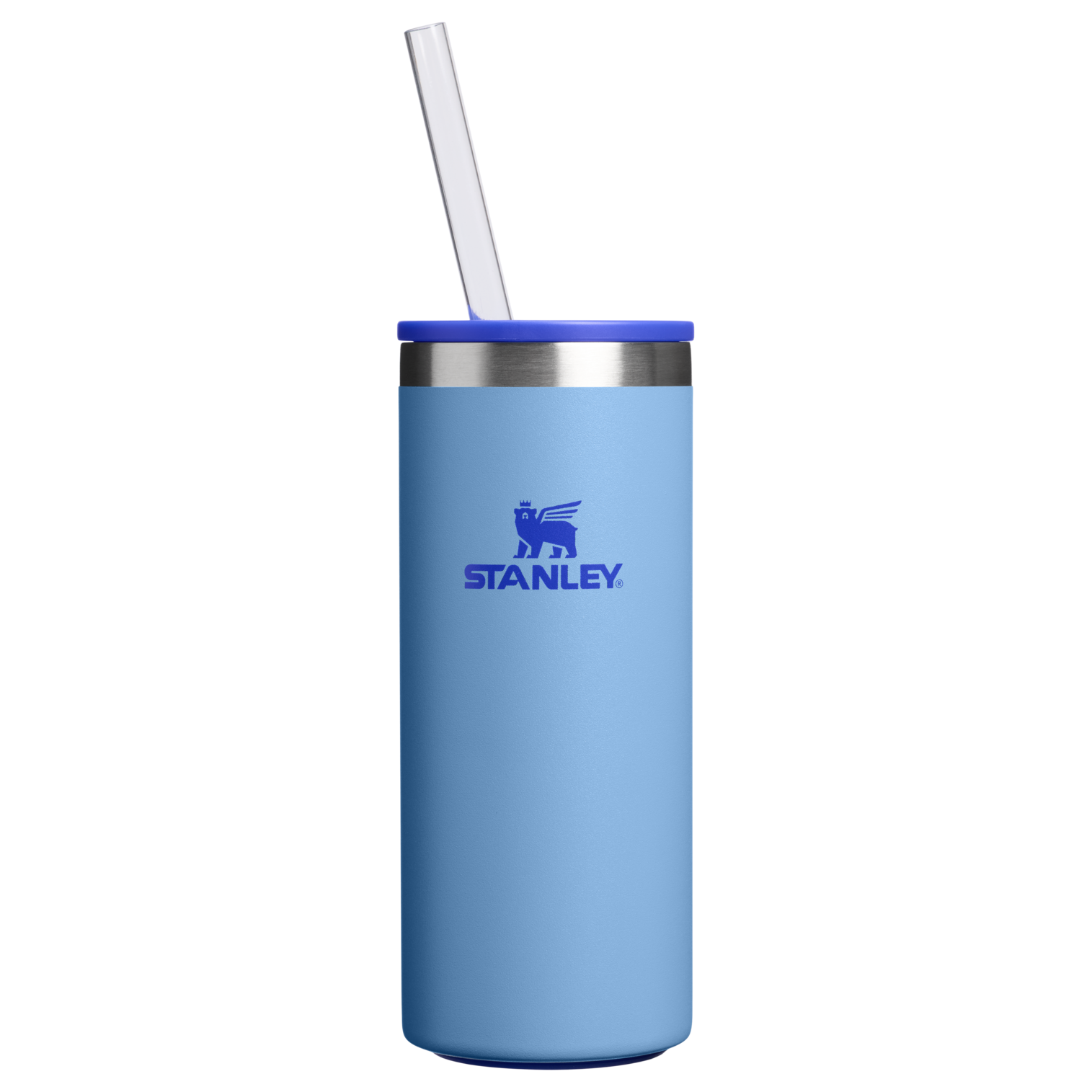 Leak-Proof Insulated The Everyday Slim Can Cooler Cup | Stanley Create D300G - Heavy-Duty Ice-Retention Food & Beverage Carrier - Blue Sky