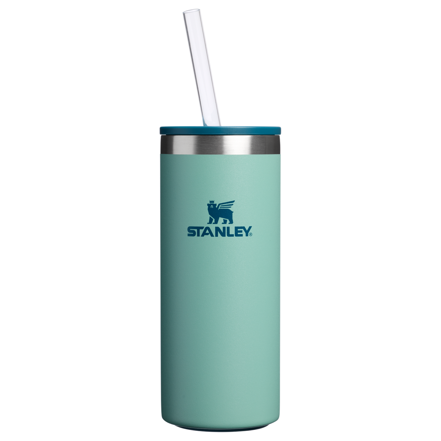 Leak-Proof Insulated The Everyday Slim Can Cooler Cup | Stanley Create D300G - Heavy-Duty Ice-Retention Food & Beverage Carrier - Spring Green