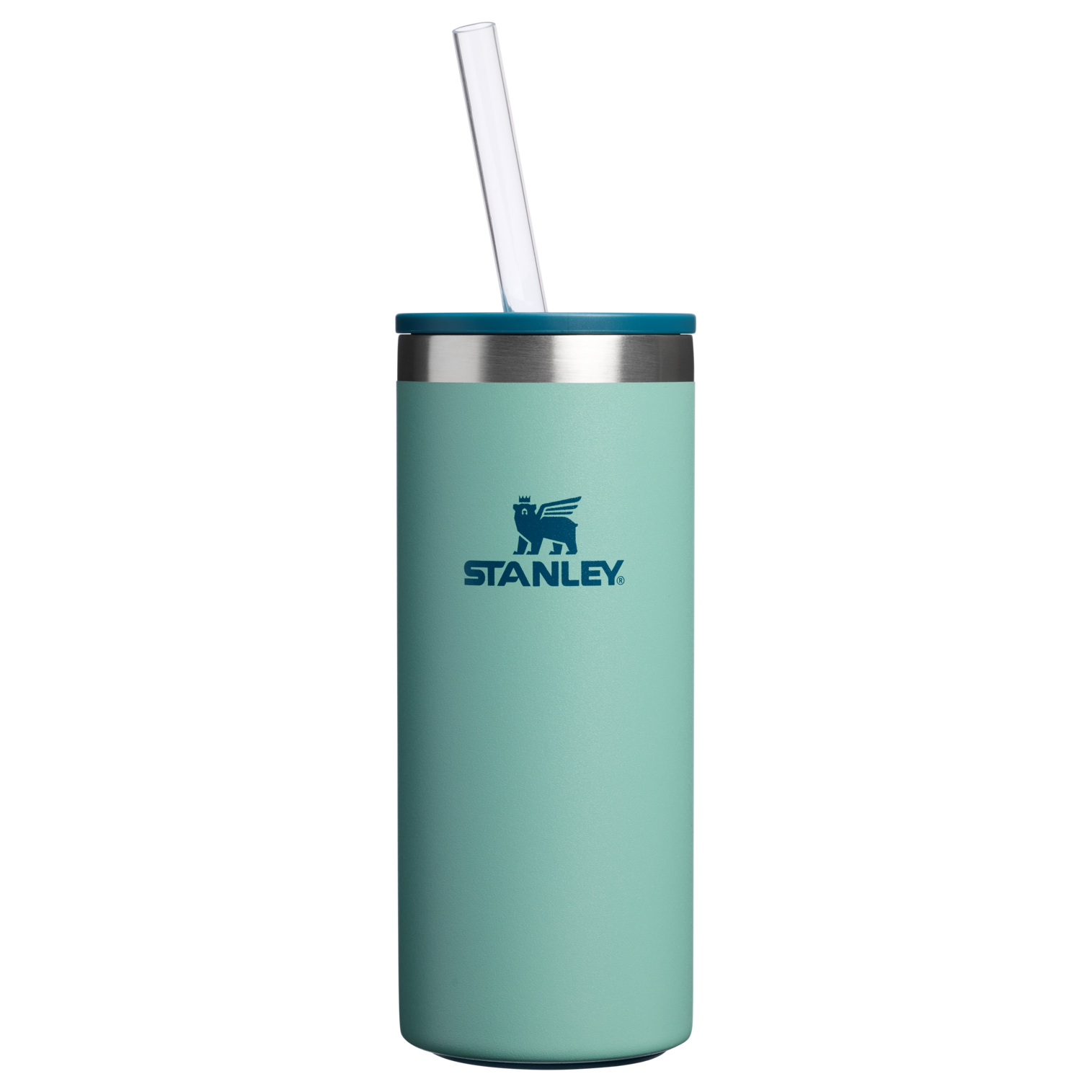 Leak-Proof Insulated The Everyday Slim Can Cooler Cup | Stanley Create D300G - Heavy-Duty Ice-Retention Food & Beverage Carrier - Spring Green