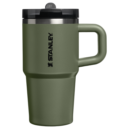 Insulated Travel The Quencher H2.O Flowstate Tumbler D069R - Double-Wall Vacuum Insulated Travel Tumbler with Straw Detail