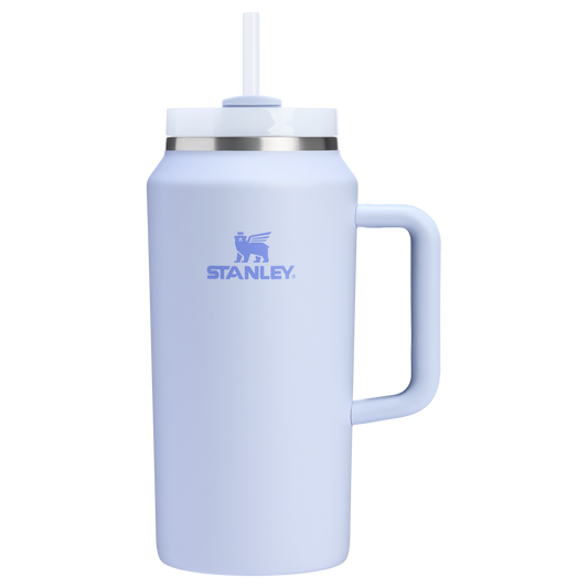 Splash-Resistant FlowState The Quencher H2.0 Flowstate Tumbler D033Q - Premium Stainless Steel Straw Cup for All-Day Hydration - Dew Drop