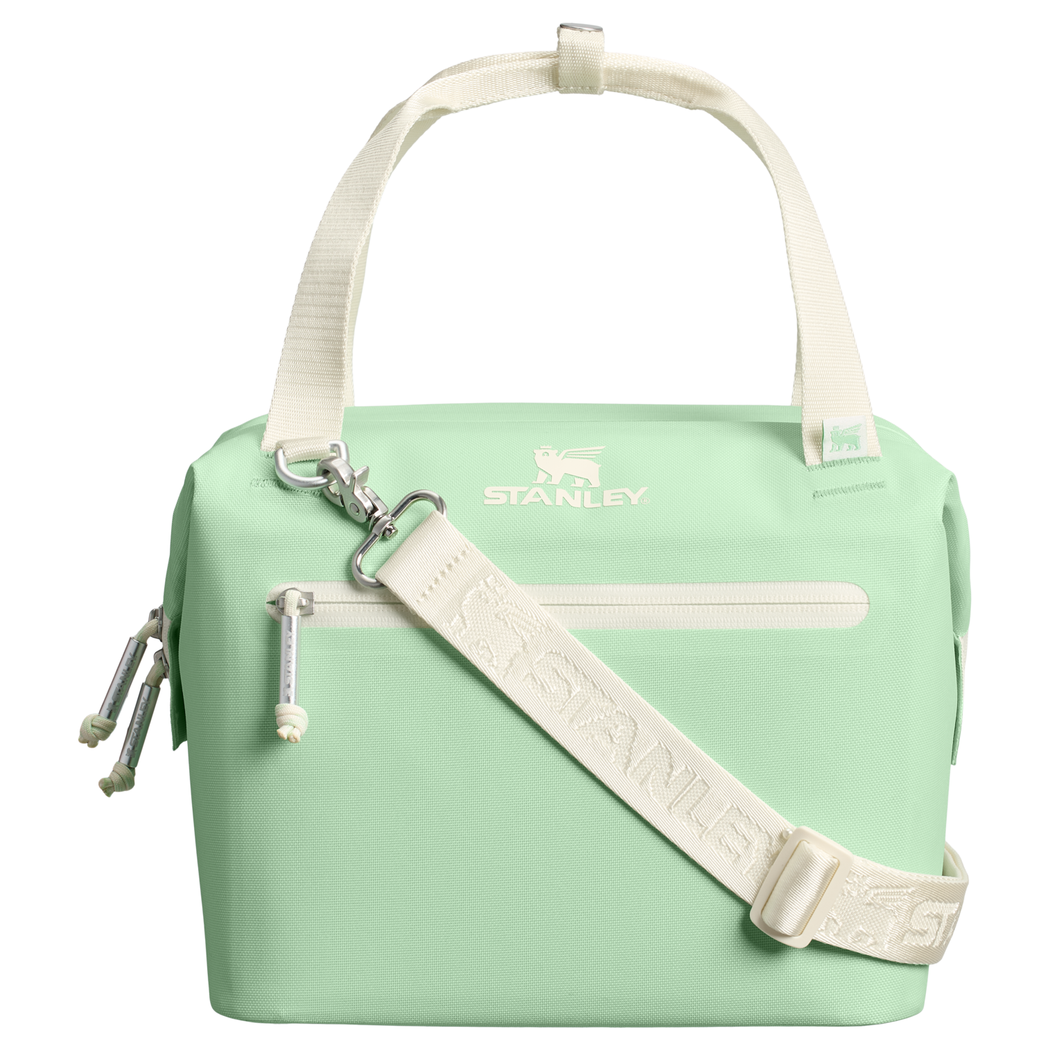 Heavy-Duty Tote The All Day Julienne Mini Cooler D052R - Julienne Series Portable Picnic Chiller Tote - Pistachio
