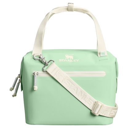 Heavy-Duty Tote The All Day Julienne Mini Cooler D052R - Julienne Series Portable Picnic Chiller Tote - Pistachio