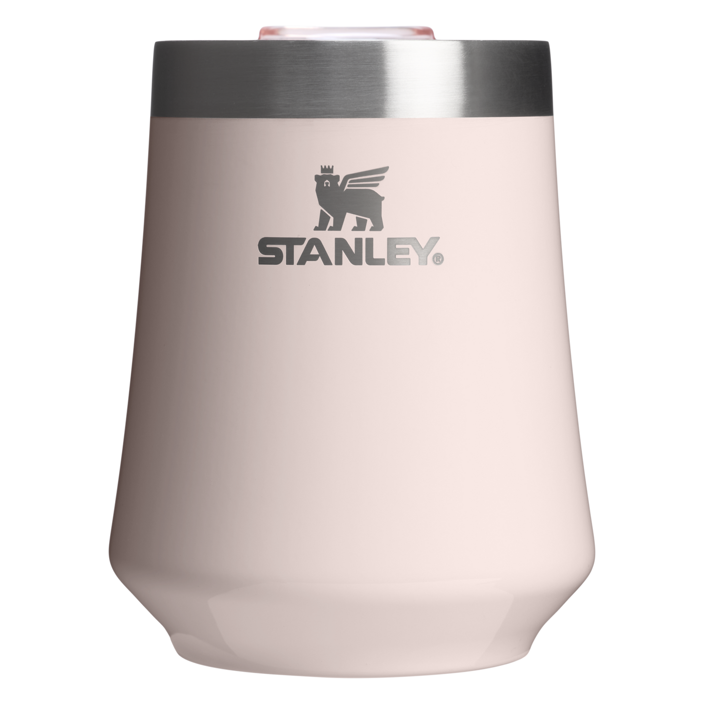 Premium Matte The Reserve Wine Tumbler | Stanley Create D302P - Reserve Collection Stainless Steel Whiskey Cup - Rose Quartz Gloss