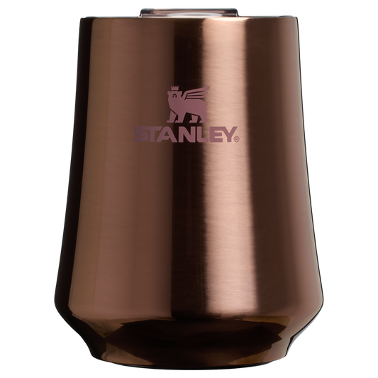 Premium Matte The Reserve Wine Tumbler | Stanley Create D302P - Reserve Collection Stainless Steel Whiskey Cup - Cream Gloss