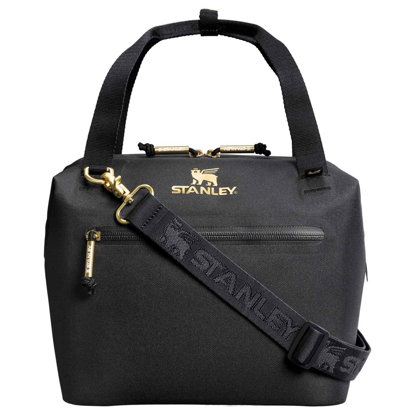 Heavy-Duty Tote The All Day Julienne Mini Cooler D052R - Julienne Series Portable Picnic Chiller Tote - Black Honey