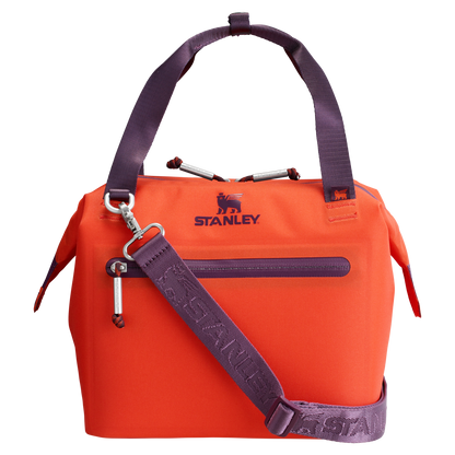 Heavy-Duty Tote The All Day Julienne Mini Cooler D052R - Julienne Series Portable Picnic Chiller Tote Detail