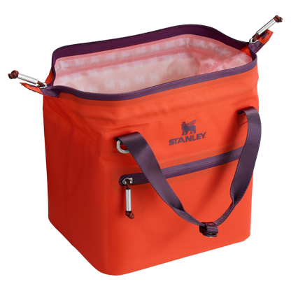 Heavy-Duty Tote The All Day Julienne Mini Cooler D052R - Julienne Series Portable Picnic Chiller Tote Detail