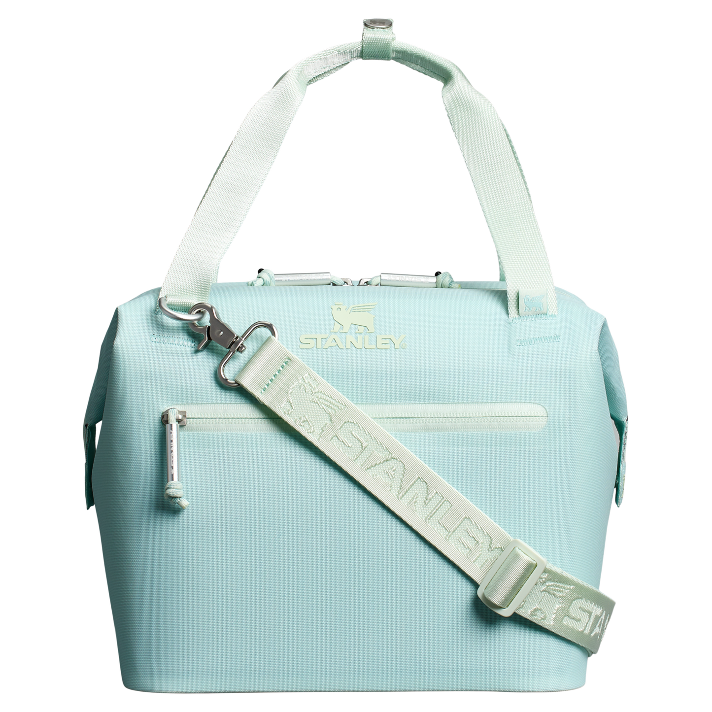 Heavy-Duty Tote The All Day Julienne Mini Cooler D052R - Julienne Series Portable Picnic Chiller Tote - Seafoam